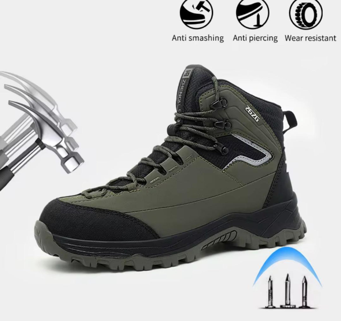 DW 923 SAVAGE GREEN BOOTS